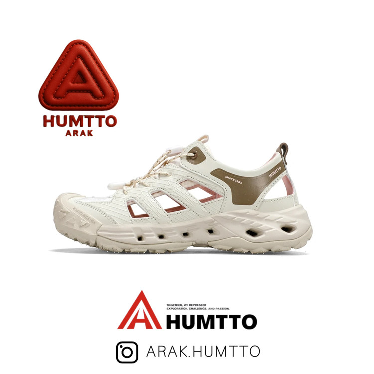 صندل طبیعت گردی زنانه هامتو مدل HUMTTO 660801B-4 – کرم